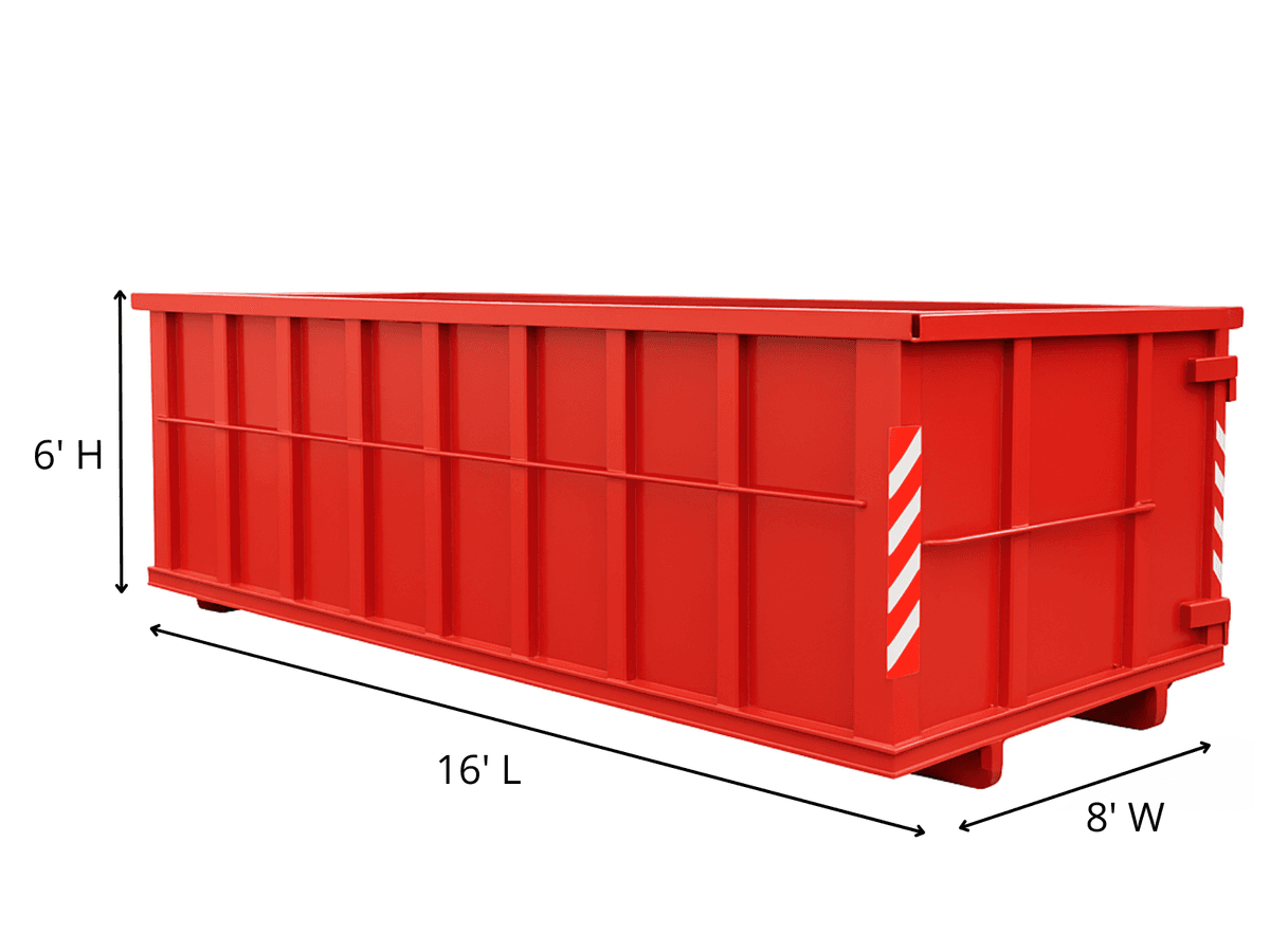 30-yard dumpster for large construction and commercial projects